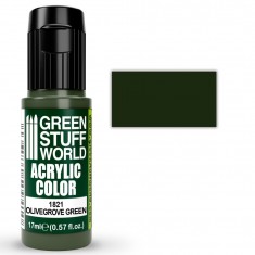 Maxx Formula Matt Acrylic Model Paint - Olivegrove Green (17ml)