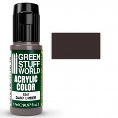 Maxx Formula Matt Acrylic Model Paint - Dark Umber (17ml)