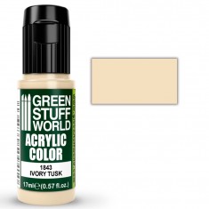 Maxx Formula Matt Acrylic Model Paint - Ivory Tusk (17ml)