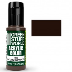 Maxx Formula Matt Acrylic Model Paint - Scorched Wood (17ml)