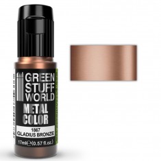 Metallic Acrylic Paint Gladius Bronze (17ml)
