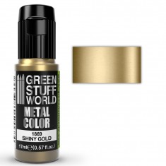 Metallic Acrylic Paint Shiny Gold (17ml)