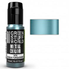 Metallic Acrylic Paint Aqua Turquoise (17ml)