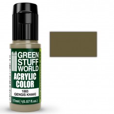 Maxx Formula Matt Acrylic Model Paint - Gengis Khaki (17ml)