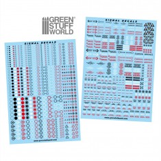 Robot Signals Decals (2 A5 Sheets)