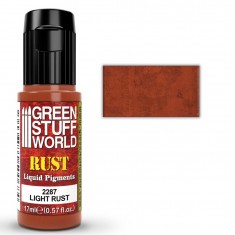 Liquid Weathering Pigments for Models - Light Rust
