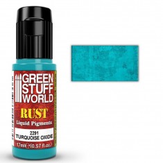 Liquid Weathering Pigments for Models - Turquoise Oxide