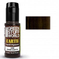 Liquid Weathering Pigments for Models - Dark Earth