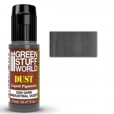 Liquid Weathering Pigments for Models - Dark Industrial Dust