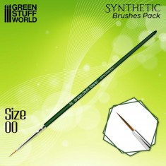 Green Series Synthetic Brush - Size 00
