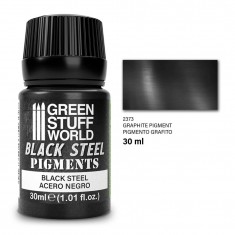 Model Weathering Pigment Powder - Black Steel (30ml)