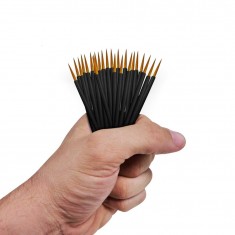 Disposable Synthetic Paint Brushes (25pcs)