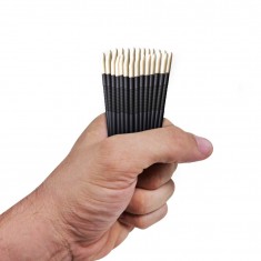 25pcs Disposable Weathering Brushes