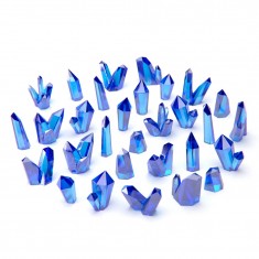 Blue Resin Crystals - Medium for Dioramas and Scenery