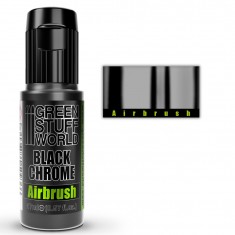 Alcohol-Based Black Chrome Paint - Airbrush (17ml)