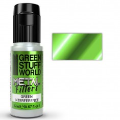 Acrylic Metal Filters - Green Interference (17ml)