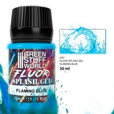 Acrylic Splash Gel - Flaming Blue for Models and Dioramas (30ml)