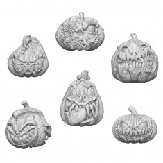 1/48 Resin Large Killer Pumpkins for Dioramas