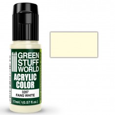 Maxx Formula Matt Acrylic Model Paint - Fang White (17ml)