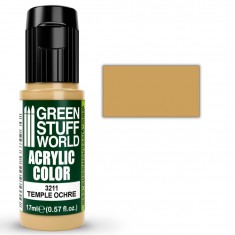 Maxx Formula Matt Acrylic Model Paint - Temple Ochre (17ml)