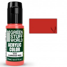 Maxx Formula Matt Acrylic Model Paint - Carnage Red (17ml)