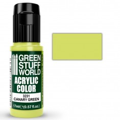 Maxx Formula Matt Acrylic Model Paint - Canary Green (17ml)