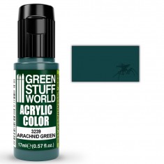 Maxx Formula Matt Acrylic Model Paint - Arachnid Green (17ml)