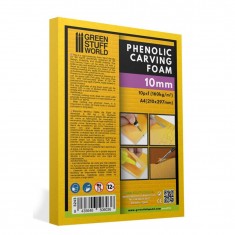 Phenolic Carving Foam 10mm - A4 Size for Model Making