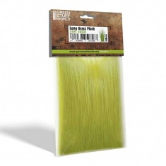 Long Grass Flock 100mm - Light Green for Diorama Scenery