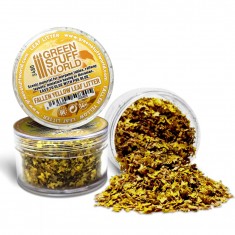 Leaf Litter - Fallen Yellow for Dioramas and Scenery
