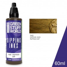 Semi-Transparent Dipping Ink Acrylic Miniature Paint - Papyrus Dip (60ml)