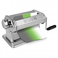 Polymer Clay Rolling Machine with 6 Thickness Settings, Crank and Table Clamp