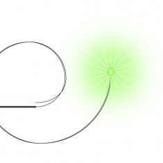 Blinking LEDs Green (2mm, 10pcs)