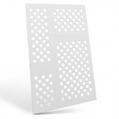 Flexible Airbrush Masking Stencils - Chequer S (4mm)