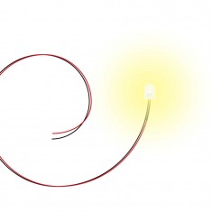 Warm White LED Lights (3mm, 10pcs)