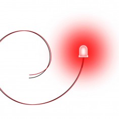 Red LED Lights (5mm, 10pcs)