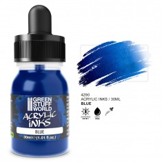 Acrylic Ink Opaque - Blue for Miniature Painting (30ml)