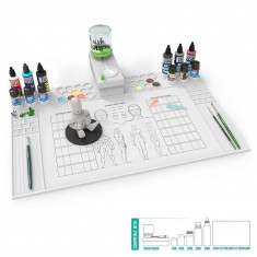 Silicone Painting Mat with Edges