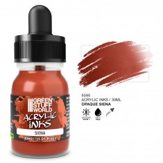 Acrylic Ink Opaque - Siena for Miniature Painting (30ml)