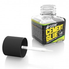 Plastic Cement Glue (40ml, Fine Applicator Brush)