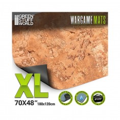 Wargaming Neoprene Mat 4x6' Dreadrock Badlands (120x180cm)