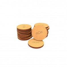 MDF Bases Round (32mm, 20pcs)