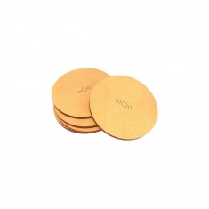 MDF Bases Round (60mm, 5pcs)