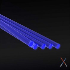 Acrylic Rods - Round 1.6mm Fluor Blue (5pcs)