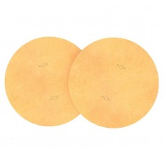 MDF Bases - Round 130mm for Miniature Figures (2pcs, 3mm Thick)