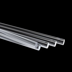 Clear Round Acrylic Rods for Flying Miniature Supports (1.6x250mm, 5pcs)