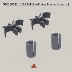 1/16 Australian M113 A-Frame Bracket to suit x2 for AHHQ-009