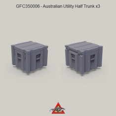 1/35 Modern Australian Utility 1/2 Trunk (3pcs)