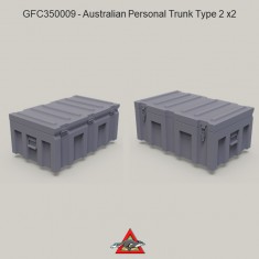 1/35 Modern Australian Personal Trunk Type 2 (2pcs)