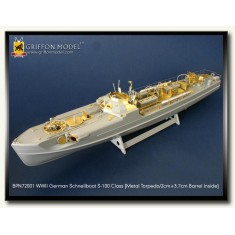 1/72 Super Detail Set for Schnellboot S-100 Class for Revell 05051